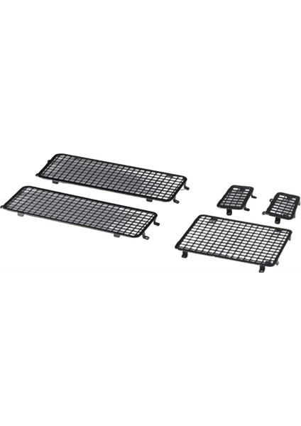 Metal Çelik Yan ve Arka Stereoskopik Pencere Ağı Koruyucu Net TRX4M 1/18 Rc Araba Yükseltme Parçaları (Yurt Dışından)