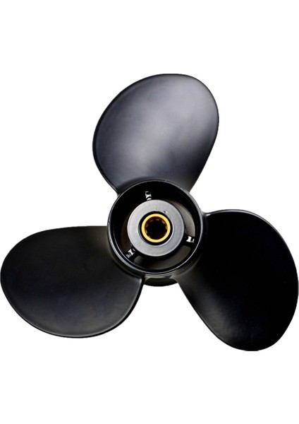 Dıştan Takma Pervane 9 1/4X10 58100-93733-019, 8 9.9 15 20 Motor Için, 3 Bıçaklı, 10 Kamalı, Denizcilik (Yurt Dışından)
