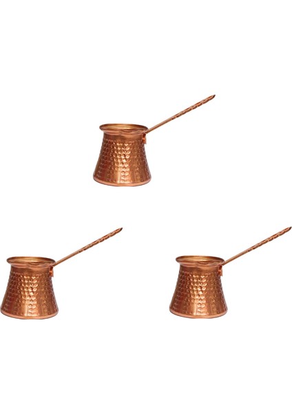 3x Kahve Türk Cezvesi 320ML Kahve Türk Bakır Kahve Makinesi Cezve Kafeterya Için (Yurt Dışından)