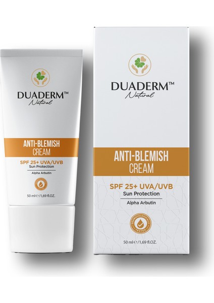 Leke Karşıtı Anti-Bleamish Yüz Güneş Kremi SPF25+ 50ML