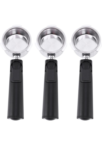 3 Adet 51MM Paslanmaz Çelik Dipsiz Kahve Portafilter Profesyonel Kahve Makinesi Aksesuarı Için (Yurt Dışından)