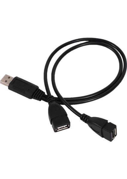 USB 2.0A Erkek Auf 2 Çift USB Dişi Jak Y Splitter Verteiler Adaptör Kablosu (Yurt Dışından)