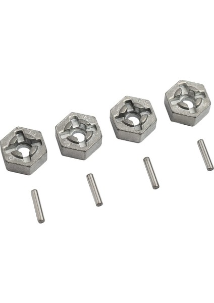 4 Adet Metal Tekerlek Göbeği Altıgen Adaptör 55-ZJ09 9125 9155 9156 Xinlehong 9125 9155 9156 1/10 1/12 Rc Araba Yedek Parçaları (Yurt Dışından)