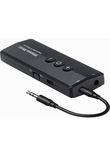Bluetooth 5.0 Verici Alıcı 3'ü Bir Arada, Tv Pc Kulaklıklar Için Kablosuz 3.5mm Ses Adaptörü Ev Ses Sistemi Araba (Yurt Dışından)