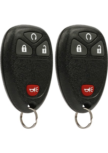 / 2007-2016 Için 2x Anahtar Anahtarsız Giriş Uzaktan Kumandası, 15913421 OUC60270 (Yurt Dışından)
