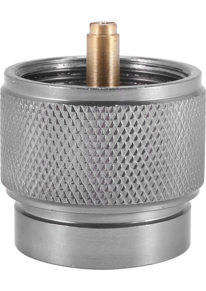 Kamp Sobası Adaptörü 1lb Propan Küçük Tank Girişi ve Lindal Valf EN417 Çıkışı Dış Mekan Silindir Teneke Kutu Dönüştürme (Yurt Dışından)