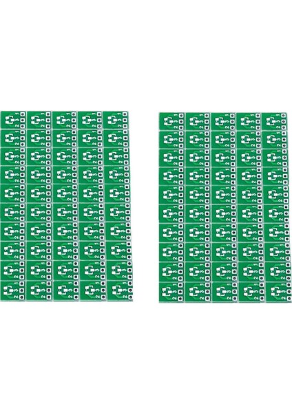 100 Adet SOT23 SOT23-3 Dönüş Sıp3 Çift Taraflı Smd Dönüş Dıp Sıp3 Adaptörü Dönüştürücü Plaka Sot Sıp Ic Soket Pcb Kurulu Dıy Kiti (Yurt Dışından)