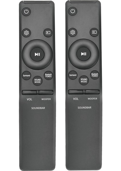 2x AH59-02758A Soundbar Için Uzaktan Fit'i Değiştirin -M450 -M4500 -M4501 -M550 -M430 -M360 -M370 (Yurt Dışından)