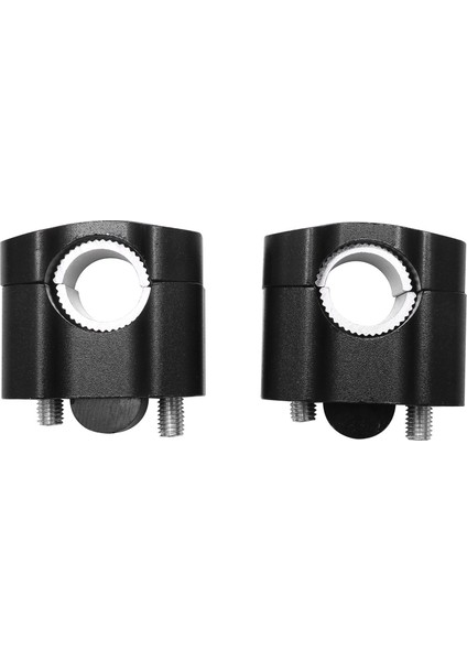 1 Çift Cnc 22MM 28MM Off Road Motosiklet Bar Kelepçeleri Gidon Yükselticiler Adaptörü 7/8 Inç 1-1/8 Çukur Kir Motosiklet Siyah (Yurt Dışından)