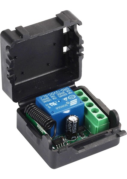 10 Adet Dc 12V Tek Kanallı 433 Mhz Kablosuz Anahtar Kontrol Panosu Uzaktan Kumanda Rölesi Verici Düğme Modülü (Yurt Dışından)