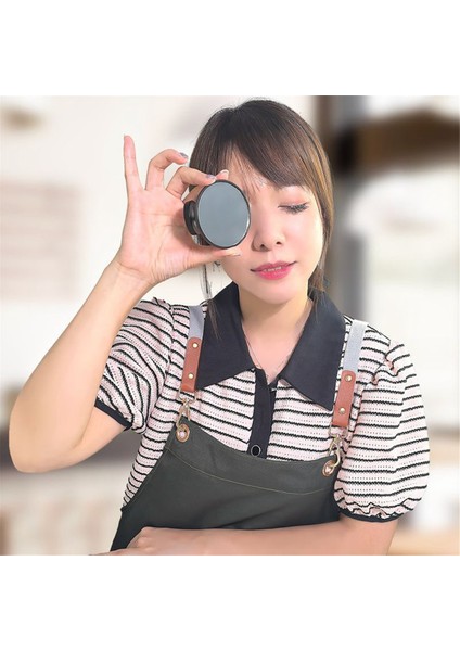 360°ESPRESSO Shot Ayna Kahve Çıkarma Dipsiz Portafilter Manyetik Ayarlanabilir Araçlar Için Yansıtıcı Ayna A (Yurt Dışından)