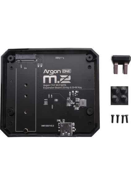 M.2 Genişletme Kartı USB 3.0 - M.2 Sata SSD Adaptörü Için 4 Model B Tabanı Argon One V2/m.2 Kılıfı (Yurt Dışından)
