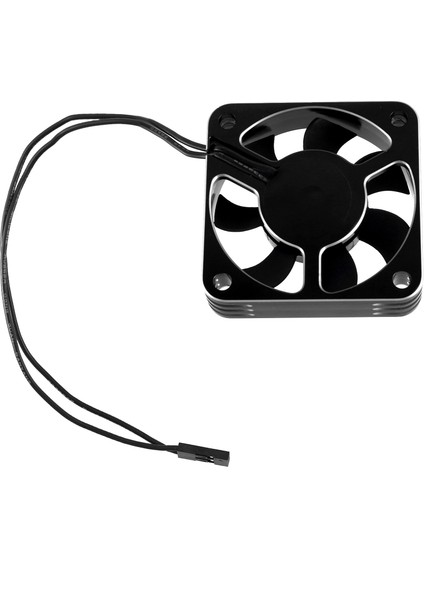 Rc Fan 50MM Isı Dağılımı Soğutma Fanı 1/10 1/8 Fırçasız Motor Rc Araba Parçaları, Gümüş (Yurt Dışından)