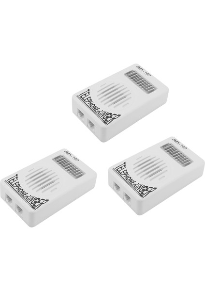 3x RJ11 Adaptör Sabit Telefon Için Daha Yüksek Telefon Zil Flaş Amplifikatör Zil (Yurt Dışından)