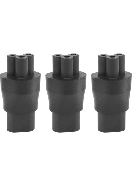 3x Iec 320 C5 3-Pin Dişi - C8 2-Pin Erkek Fiş Dönüştürücü Güç Kaynağı Adaptörü (Yurt Dışından)