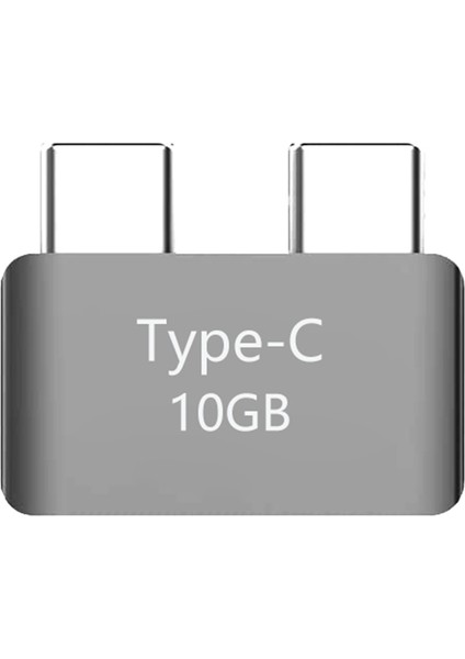 Çift Tip-C Genişletme Adaptörü Usb-C 3 Kadından Erkeğe Genişletme Adaptörü 40 Gbps Pd 5k Video Pro Air Için (Yurt Dışından)