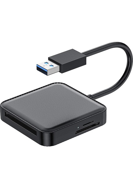 USB 3.0 Sd Kart Okuyucu 4'ü 1 Arada Çoklu Ms..tf.sd Kart Okuyucu Adaptörü, Android Windows Işletim Sistemi Için Bilgisayar Dizüstü Pc Için (Yurt Dışından)