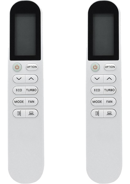Erito Split Klimalar Inverter Uzaktan Için 2x Gykq-58 Erito Uzaktan Kumanda Beyaz (Yurt Dışından)