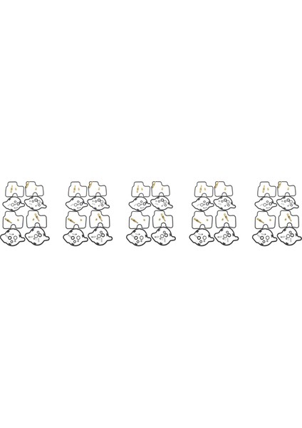 20 Takım CBR900RR S33BJ 1996-1999 900 Motosiklet Karbüratör Tamir Kiti Yüzer Iğne Conta Parçaları (Yurt Dışından)