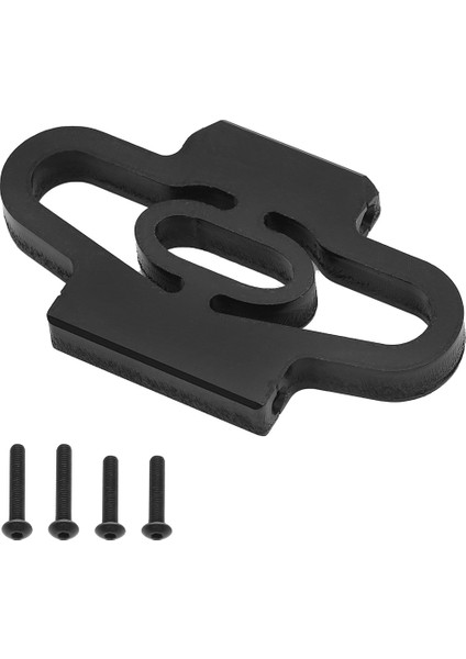 Naylon Arka Tampon Montaj Kuyruk Kanat Montajı Xrt 1/6 Rc Araba Yükseltme Parçaları Aksesuarları (Yurt Dışından)