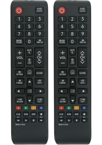 2x BN59-01303A UHD Tv Için Değiştirilen Uzaktan Kumanda UE43NU7170 UE40NU7199 UE50NU7095 (Yurt Dışından)