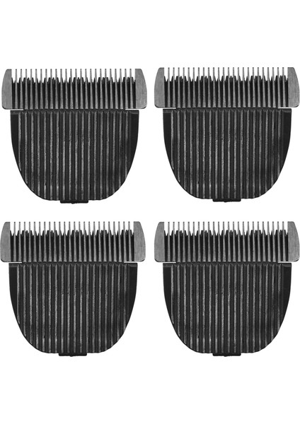4x Yüksek Kaliteli Siyah Seramik Titanyum Bıçak Saç Düzeltici Bıçak Kesme Kafası P2 P3 P6 P9 S1 (Yurt Dışından)