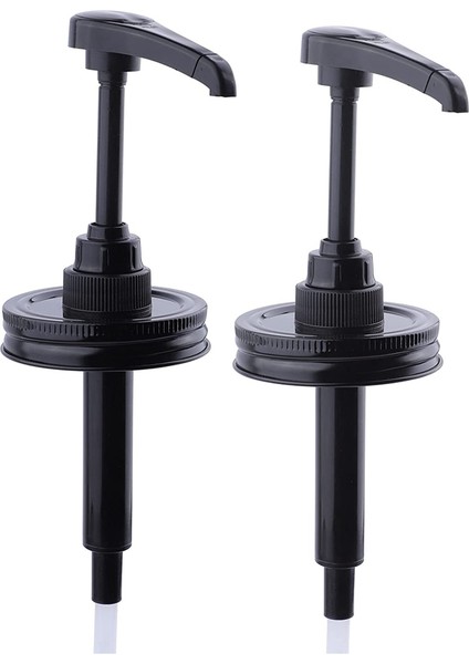 Şurup ve Sos Bal Dağıtıcı Pompa Kapakları, Hava Geçirmez ve Sızdırmaz Mutfak Gıda Sınıfı Kahve Şurubu Dağıtıcı Pompası, 2'li Paket (Yurt Dışından)