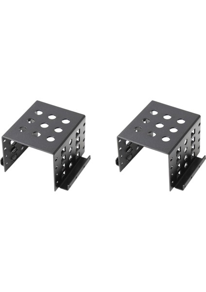 2x 4- 3,5 Inç - 2,5 Inç Sabit Disk Dahili Montaj Adaptörü Braketi Alüminyum Alaşımlı Mobil Tutucu (Yurt Dışından)
