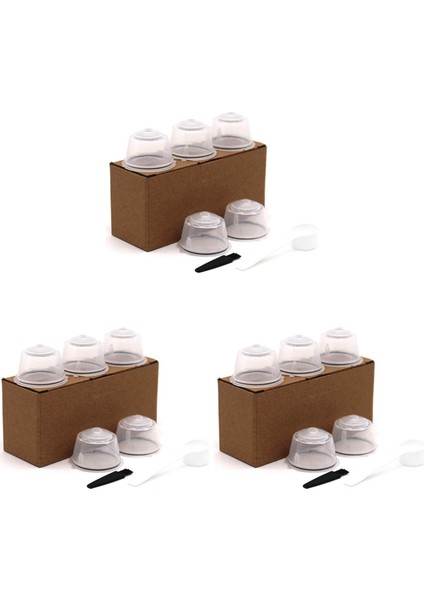 15 Adet Yeniden Kullanılabilir Nestle Kahve Kapsülü Filtreli Fincan Doldurulabilir Filtre Sepeti Kapakları Yeniden Kullanılabilir Kaşık Fırça-1 (Yurt Dışından)