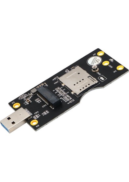 Ngff M.2 Anahtar B USB 3.0 Adaptör Genişletme Kartı Için Kart Yuvası ile Wwan/lte 3g/4g/5g Modülü Desteği 3042/3052 M.2 SSD (Yurt Dışından)