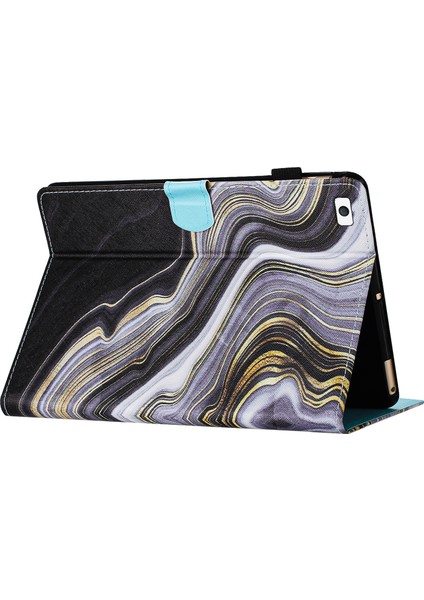 iPad Mini / Mini 2 / Mini 3 / Mini 4 / Mini (2019) Pu Deri Desen Folio Tablet Kapağı (Yurt Dışından)