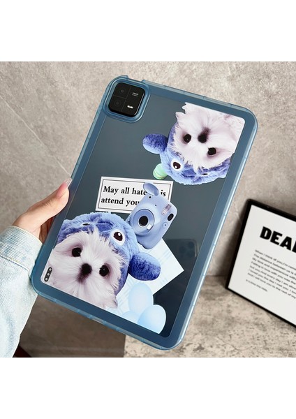 Xiaomi Pad 6 / Pad Pro Koruyucu Kılıf Hayvan Desen Tpu Çizgi Anti-Slatch Tablet Kapağı (Yurt Dışından)