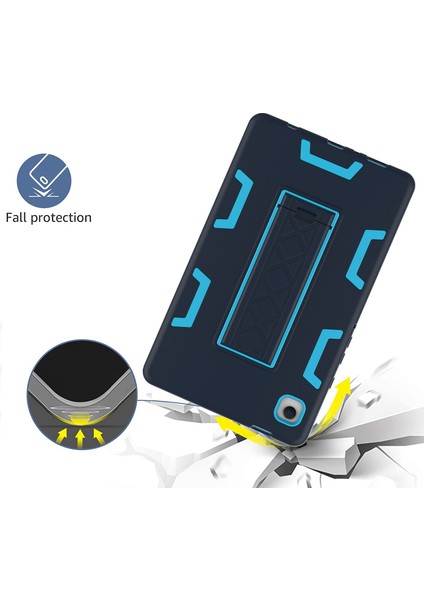 Samsung Galaxy Tab A9 Koruyucu Kapak Şok Geçirmez Kickstand Tablet Kılıfı (Yurt Dışından) modelleri