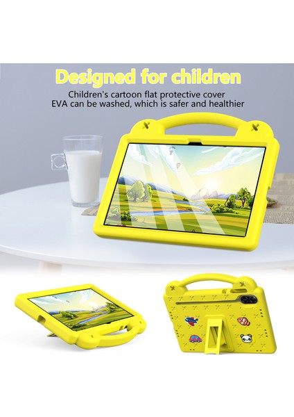 Honor Pad X9 / Pad X8 Pro Kickstand Anti-Drop Kids Tablet Kapağı (Yurt Dışından)