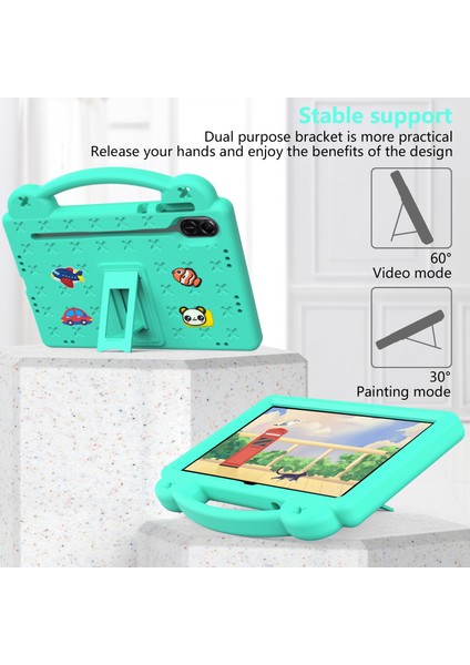 Honor Pad X9 / Pad X8 Pro Kickstand Anti-Drop Kids Tablet Kapağı (Yurt Dışından) modelleri