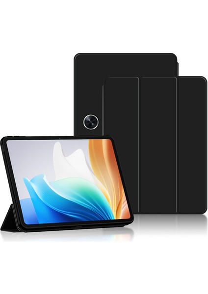 Oppo Pad Air 2 Pu Deri Kılıf Koruyucu Trifold Stand Tablet Kapak (Yurt Dışından)
