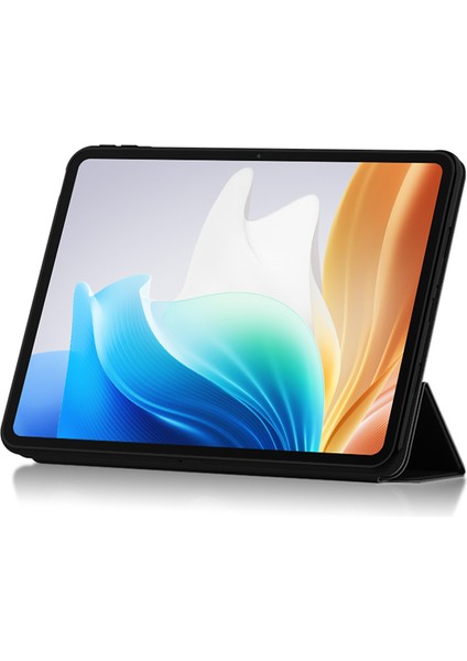 Oppo Pad Air 2 Pu Deri Kılıf Koruyucu Trifold Stand Tablet Kapak (Yurt Dışından)