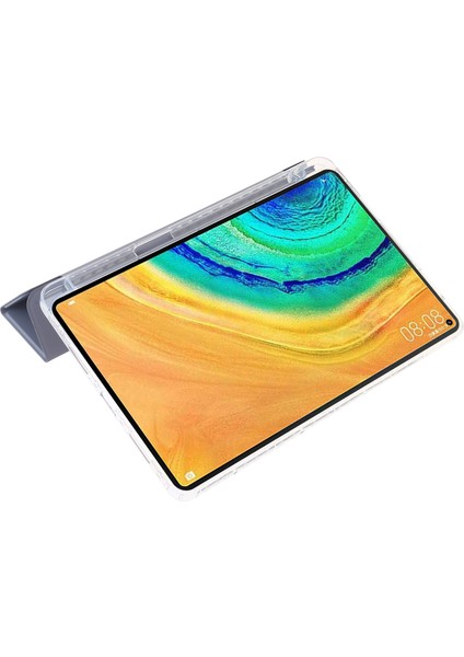 Huawei Matepad 10.4 (2022) / (2020) / Honor V6 Deri Tablet Kapağı Üç Katlı Stand ile (Yurt Dışından)