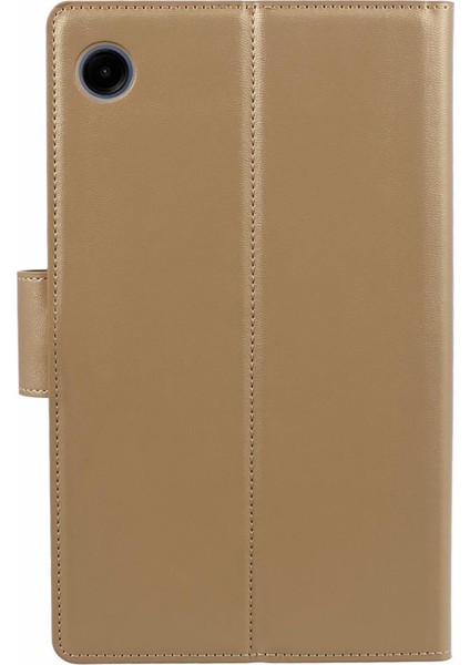 Samsung Galaxy Tab A9+ Deri Kasa Folyo Flip Tablet Cüzdan Kapağı (Yurt Dışından) modelleri