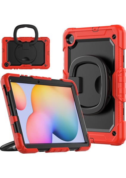 Samsung Galaxy Tab S6 Lite / Tab S6 Lite (2022) Tablet Kickstand Kapak Strap ile (Yurt Dışından)
