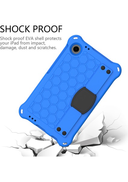 Samsung Galaxy Tab A9+ Honeycomb Doku Kılıf Kickstand Eva Tablet Kapağı (Yurt Dışından)