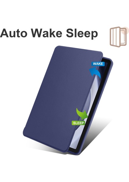 Samsung Galaxy Tab A9 Rotary Stand Pu Derisi+Akrilik Tablet Kapak Pen Tutucu (Yurt Dışından) fırsatları