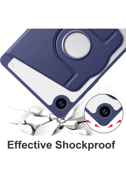 Samsung Galaxy Tab A9 Rotary Stand Pu Derisi+Akrilik Tablet Kapak Pen Tutucu (Yurt Dışından) indirimleri