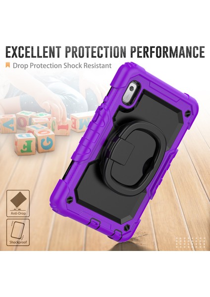 Lenovo Tab M9 / Lenovo K9 Kickstand Case Pc+Silikon Tablet Kapak Kayış (Yurt Dışından) fırsatları