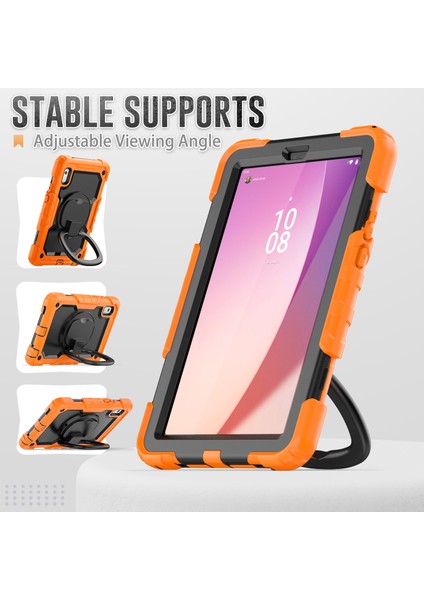 Lenovo Tab M9 / Lenovo K9 Kickstand Case Pc+Silikon Tablet Kapak Kayış (Yurt Dışından) indirimleri