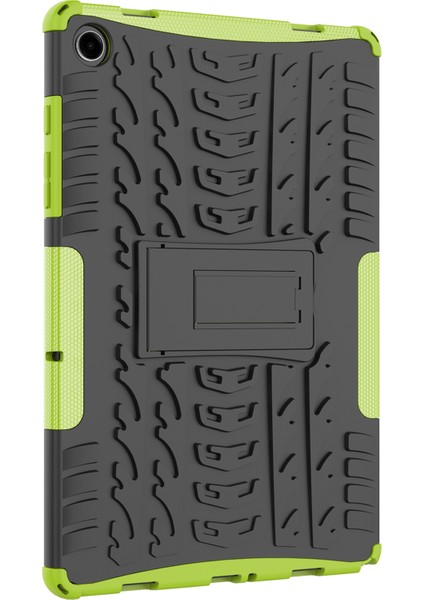 Samsung Galaxy Tab A9+ Lastik Doku Kılıfı Şok Geçirmez Tpu+ Pc Tablet Kapak Kickstand ile (Yurt Dışından) fiyatları