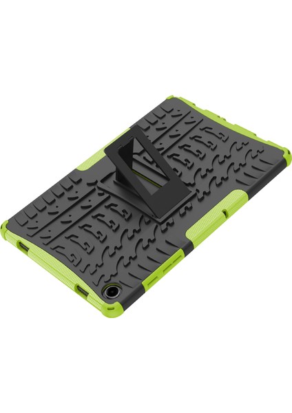 Samsung Galaxy Tab A9+ Lastik Doku Kılıfı Şok Geçirmez Tpu+ Pc Tablet Kapak Kickstand ile (Yurt Dışından) fırsatları