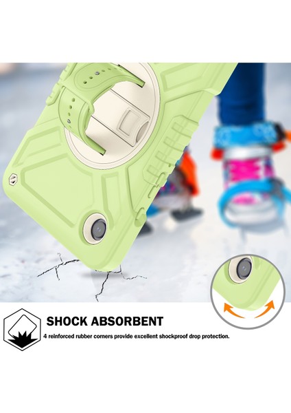 Samsung Galaxy Tab A9 Koruyucu Kapak Kickstand Tablet Kılıfı Kayış (Yurt Dışından) modelleri