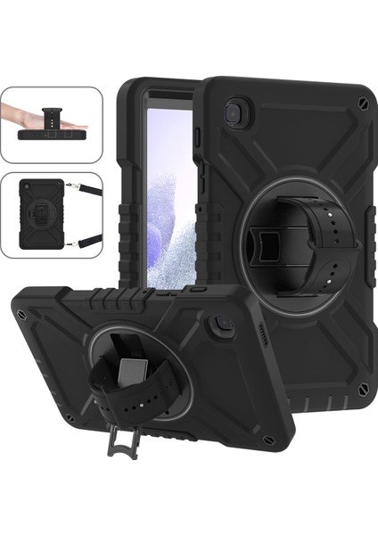 Samsung Galaxy Tab A7 Lite 8.7 Tablet Kılıf Pc+Silikon Döner Kickstand Kapak (Yurt Dışından) fiyatları