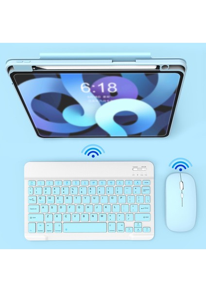 iPad Pro 11 (2021) / (2022) Bluetooth Klavye, Fare ile Kickstand Tablet Kılıfı Seti (Yurt Dışından) modelleri